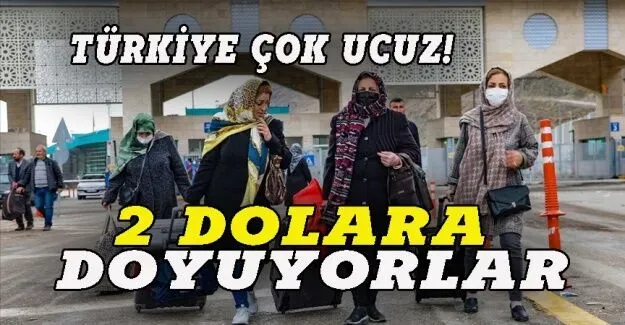 2 dolara yemek yiyebiliyorlar, 10 dolara otelde kalıyorlar